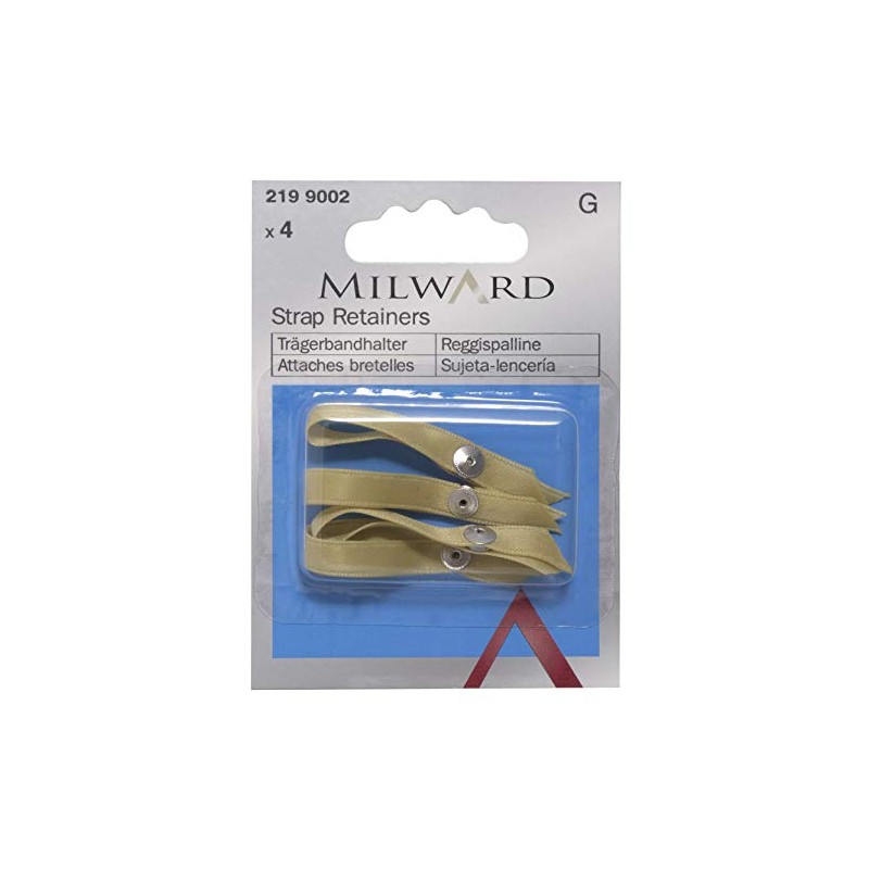 Millward Bra Strap Retainers, Nude, One Size