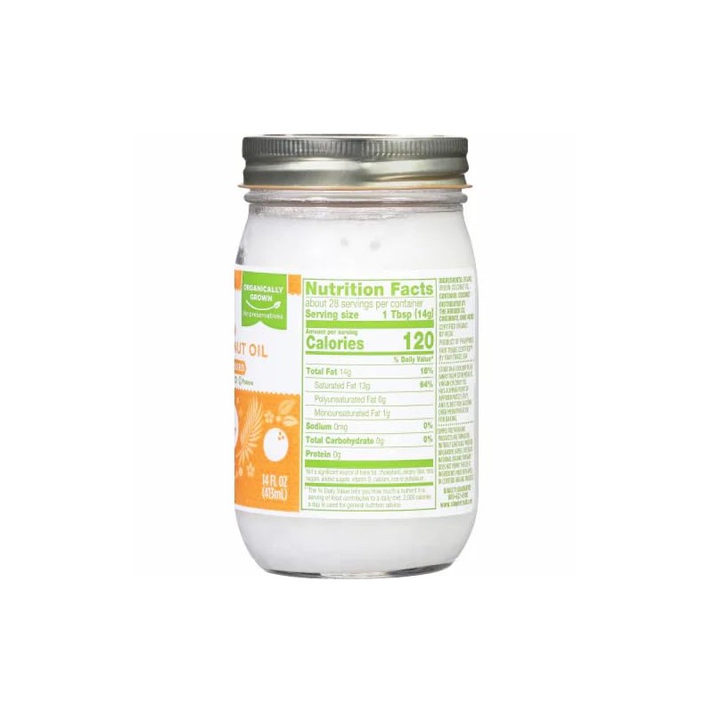 Generic Simple Truth Organic Coconut Oil Unrefined Cold Pressed Virgin