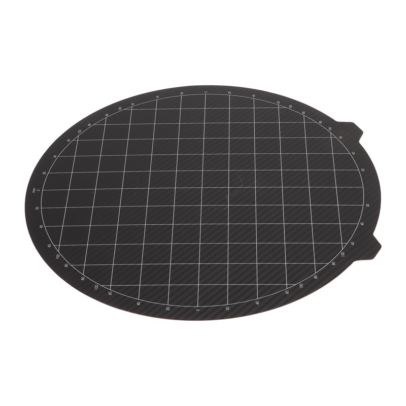PEI Steel Plate 265x265mm Round Flexible Bending Resistance Hot Bed