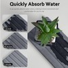 ZumenDa Diatomite Soap Dish, Water Absorbing Stone Tray, Kitchen Sink