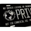 Diamond Etched Products Engraved Custom Car Tag License Plate