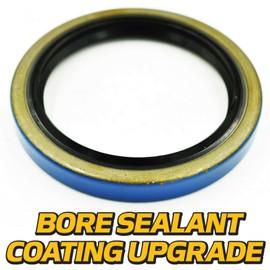 (4 Pack) HD Switch Axle Hub Bearing Grease Seal Replaces Bobcat Skid Steer PN: 6658228 for 645 653 700 720 721 722 730 731 732 741 743 T140 751 753 763 773 7753 873 963 S595
