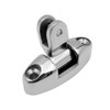 Amadget 2 Pcs Boat Top Bimini Deck Hinge Swivel Side