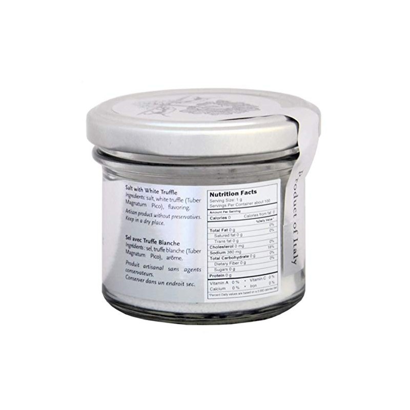 White Truffle Salt - 3.5oz | by Selezione Tartufi |