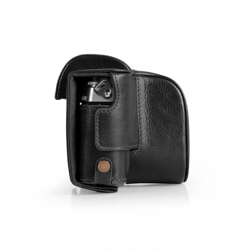 MegaGear Ever Ready Genuine Leather Camera Case Compatible with Nikon