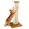SmartCat Ultimate Scratching Post – Beige, Large 32 Inch Tower