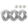 Oley Leuchten Lux Frame LED Recessed Spotlight Frame GU10 Recessed