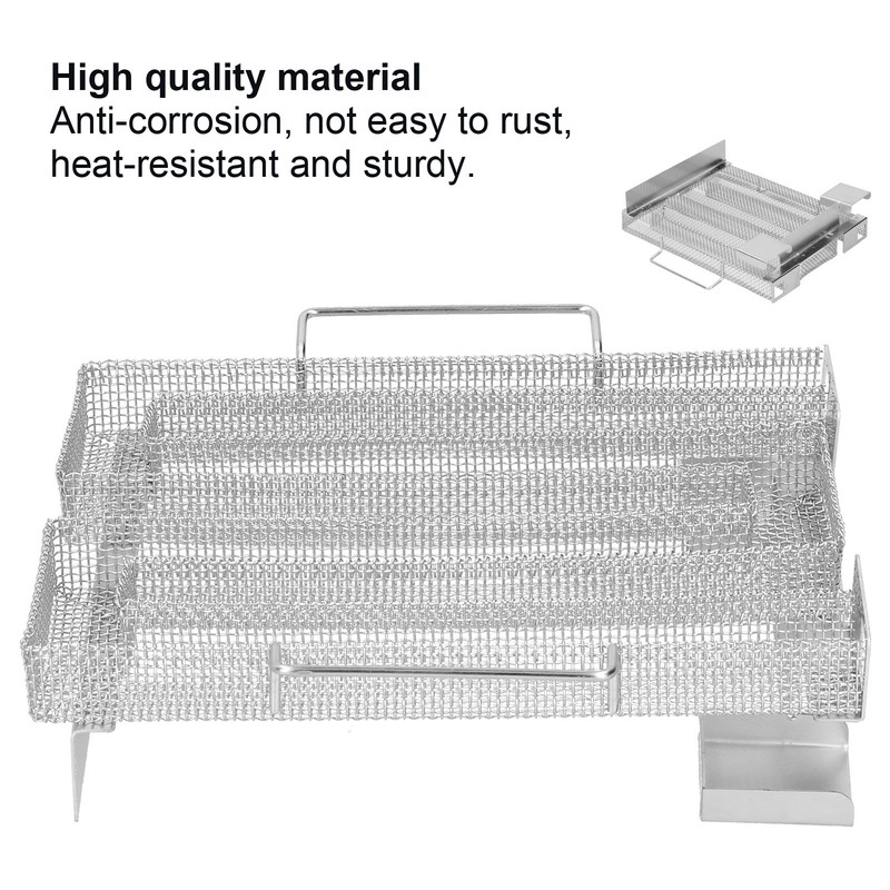 High M Shaped Cold Smoke Generator Barbecue Net BBQ Smoker