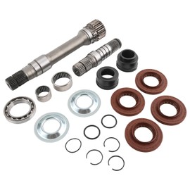 Front Differential Axle Intermediate Shaft Kit Compatible with 2012-2021 Dodge Ram 1500 Inner Axle Shaft Rebuild Kit Replaces 68146594AB 68146594AA 68257420AF 68257421AF 68257422AF 722N695BKA