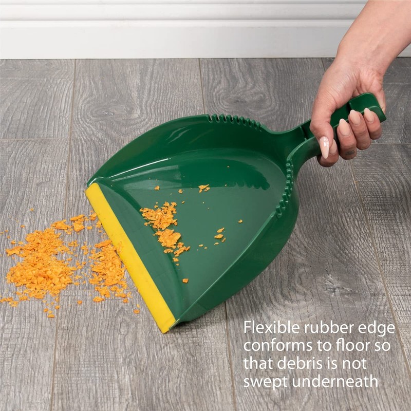 Pine-Sol Jumbo Dustpan, 13.2” | Heavy Duty Dust Pan with