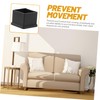 TEHAUX 12Pcs Square Chair Leg Floor Protectors Thick Non-Slip Furniture