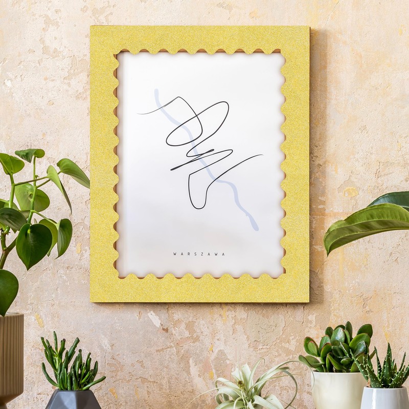 Aodaer 65.6 Feet Bulletin Board Borders Gold Glitter Borders Trim