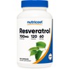Nutricost Resveratrol 700mg; 120 Vegetable Capsules - 50% Trans-Resveratrol (3