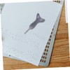 KOMBIUDA 2pcs Braille Writing Pen for Blind Braille Writing Tool