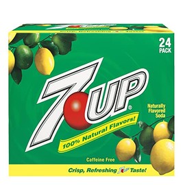 7-UP Soda Soft Drink, 12-Ounce (Pack of 24)