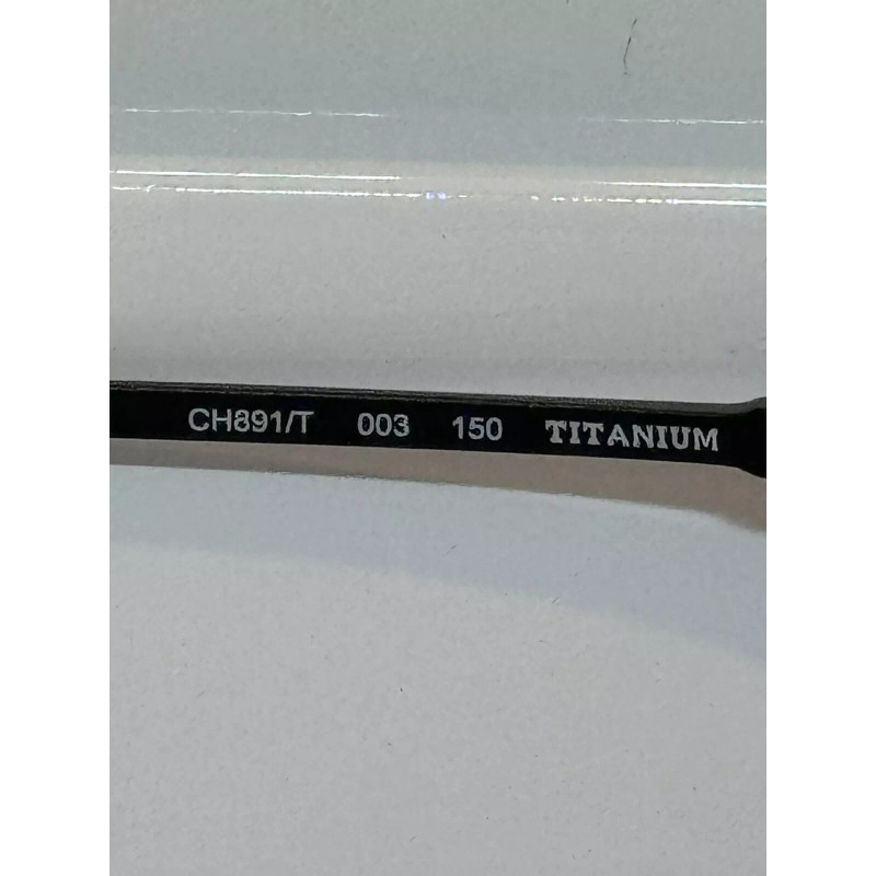 Chesterfield NIB Chesterfield 891T 003 Black Titanium semi-rimless eyeglasses 56mm