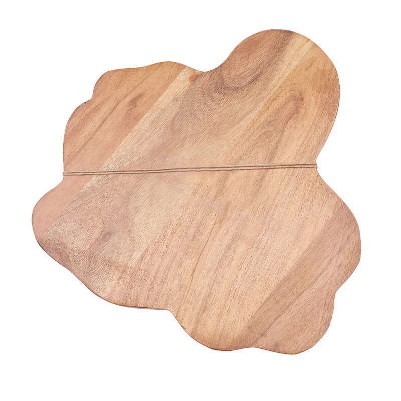 C&F Home Octopus Serving Board W/Spreader S/2 Brown