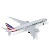QIYUMOKE 1/300 American 787 Diecast Metal Airplane Model Kits for
