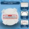 Poolzilla Chlorinator Replacement Lid - Compatible with Pentair R172008W, Rainbow