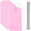 SOFPLATE Pack of 100 Pink Waterproof Labels Blank Shipping Labels