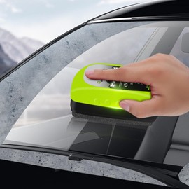 Automotive Oil Film Cleaning Brush - Glass Cleaning Board for Windshield | Car Glass Oil Film Remover for Car Window Cleaner, Glass Cleaning Board | Windshield Cleaner Tool, Glass Oil Film Remover