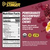 Honey Stinger Pomegranate Chews, color Morado, 590 gr