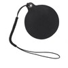 4.7cm Leather Lens Cap Sticker 15cm with String Instant Camera