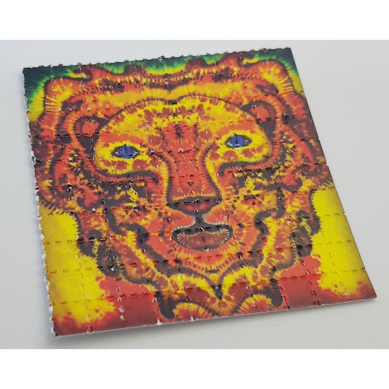 Lion Rasta Blotter Art Psychedelic Art Gift Acid Art 100