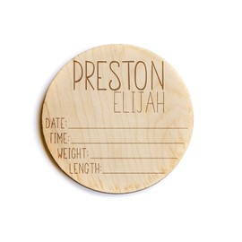 Newborn Announcement Sign for Hospital - Baby Birth Announcement Sign Girl for Hospital - Baby Name Announcement Sign boy