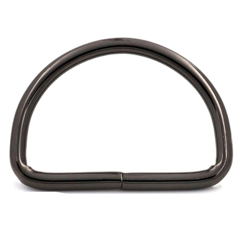 BIKICOCO Metal D-Rings Buckle, 2 Inch Non-Welded for Webbing Sewing