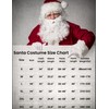 ADOMI Santa Claus Costume for Men Adults Santa Suit 11pcs