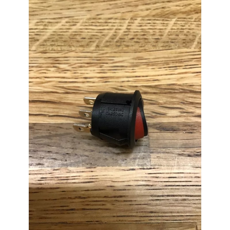 CQC. R13-112 A2-02 ROUND ROCKER SWITCH ON OFF 2P SPST
