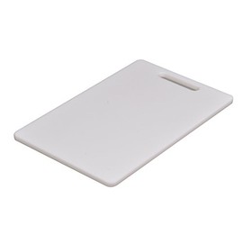 Pearl Metal HB-1529 Antibacterial Cutting Board, M, 12.6 x 7.9 x 0.4 inches (320 x 200 x 10 mm), White