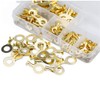 150 Pcs Gold M3 M4 M5 M6 M8 M10 Non-Insulated