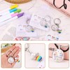 RUIYELE 6 sets of gifts for teachers, teacher gift keyring,