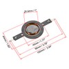 sourcing map 2 x Tweeter Voice Coil 25.5 mm Audio