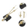 TEHAUX 1set Wall Clock Movement Mechanism Silent Clock Replacement Parts