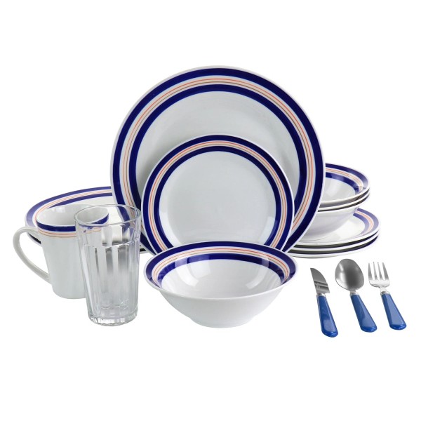 Not Available All U Need 32 Piece Ceramic Dinnerware Set