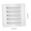 Operitacx Stainless Steel Air Vent Cover Durable Louvered Flush Grille