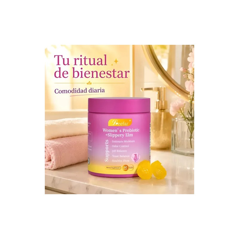 Probióticos Íntimos Para Mujer Sabor Piña 60 Piezas