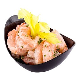 2-OZ Alato Tasting Dish - Elegant Oval Black Plastic Bowls: Perfect for Serving Desserts and Snack Samples - Disposable and Eco-Friendly - 100-CT