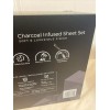 Protect-a-Bed Charcoal Infused Sheet Set Gray Split King