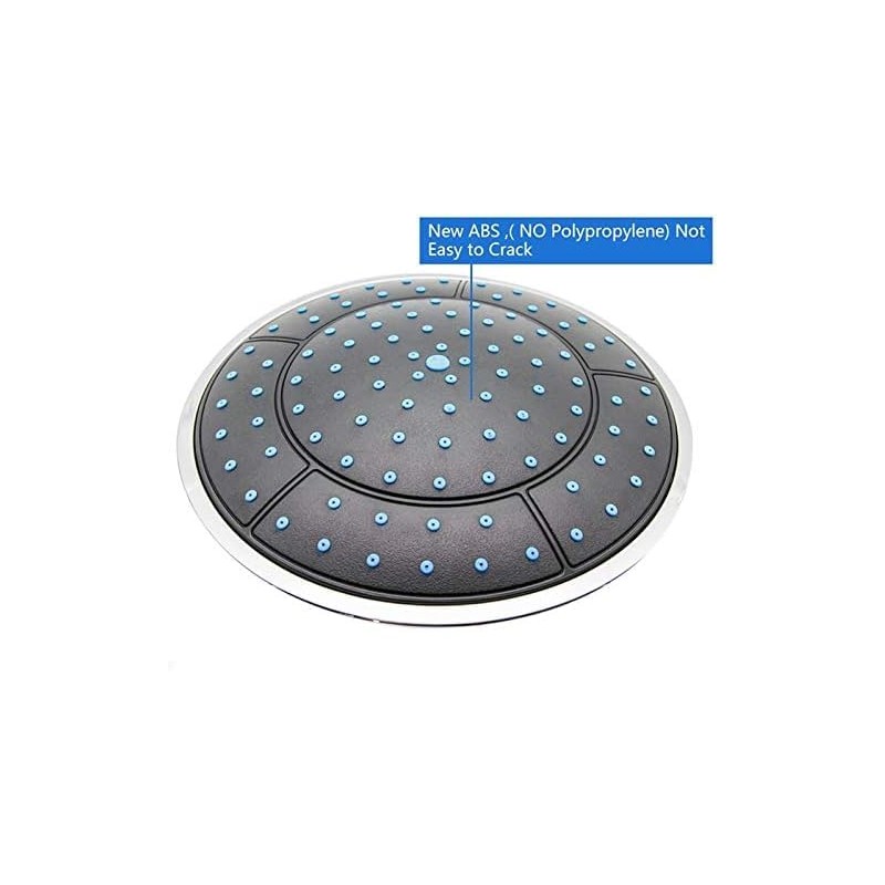 Shower Head 25cm Plastic Round Rainfall Operated Shower Head Shower