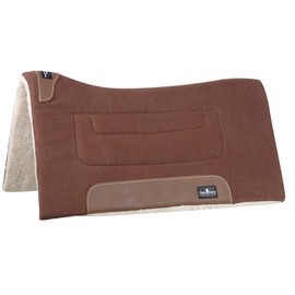 Classic Equine Performance Trainer Saddle Pad 2, Brown
