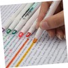 Operitacx 6 Highlighters Pastel Highlighter Chisel Tip Highlighter Gel Highlighter