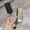 Sanrio Folding Portable Mini Massage Comb & Tail Comb Comb Electroplated Silver + [Magnolia Dog] 30ea
