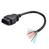 iKKEGOL OBD OBDII J1962 Male Connector to Open Plug Wire,