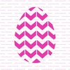 Easter Egg Chevron Stencil - Reusable Stencils for Painting -