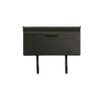 Special Lite Horizon Horizontal Wall Mount Mailbox - Black Aluminum