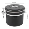 Airtight Coffee Canister 1.2L 304 Stainless Steel Coffee Bean Storage